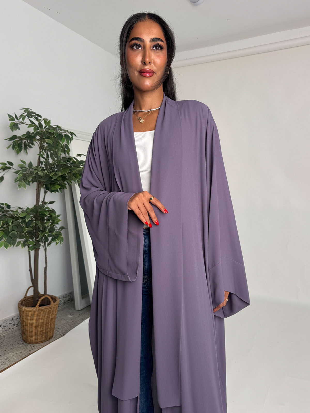 Abaya Outlet Without Tarha AB-OUT043