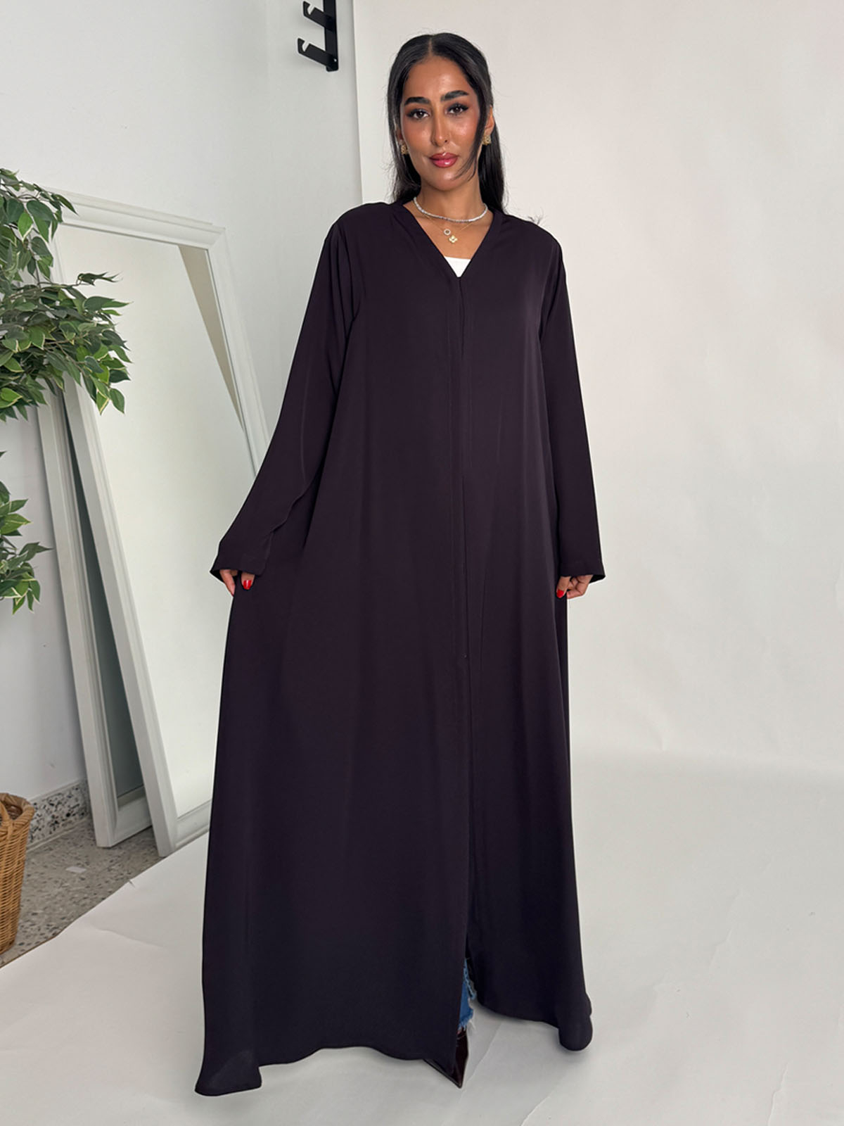 Abaya Outlet Without Tarha AB-OUT045