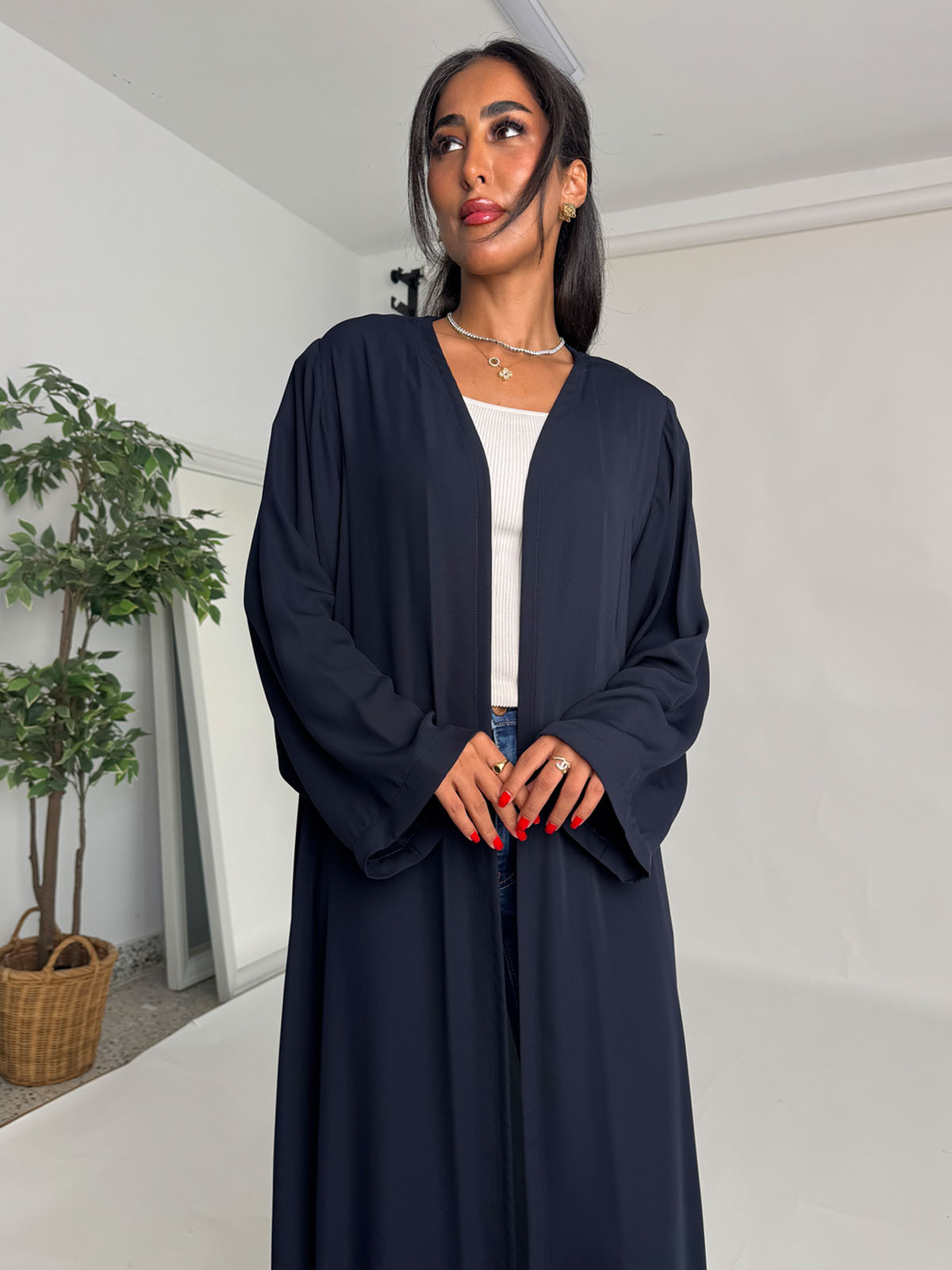 Abaya Outlet Without Tarha AB-OUT046