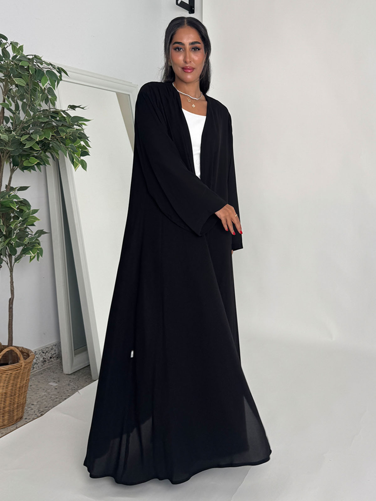 Abaya Outlet Without Tarha AB-OUT054