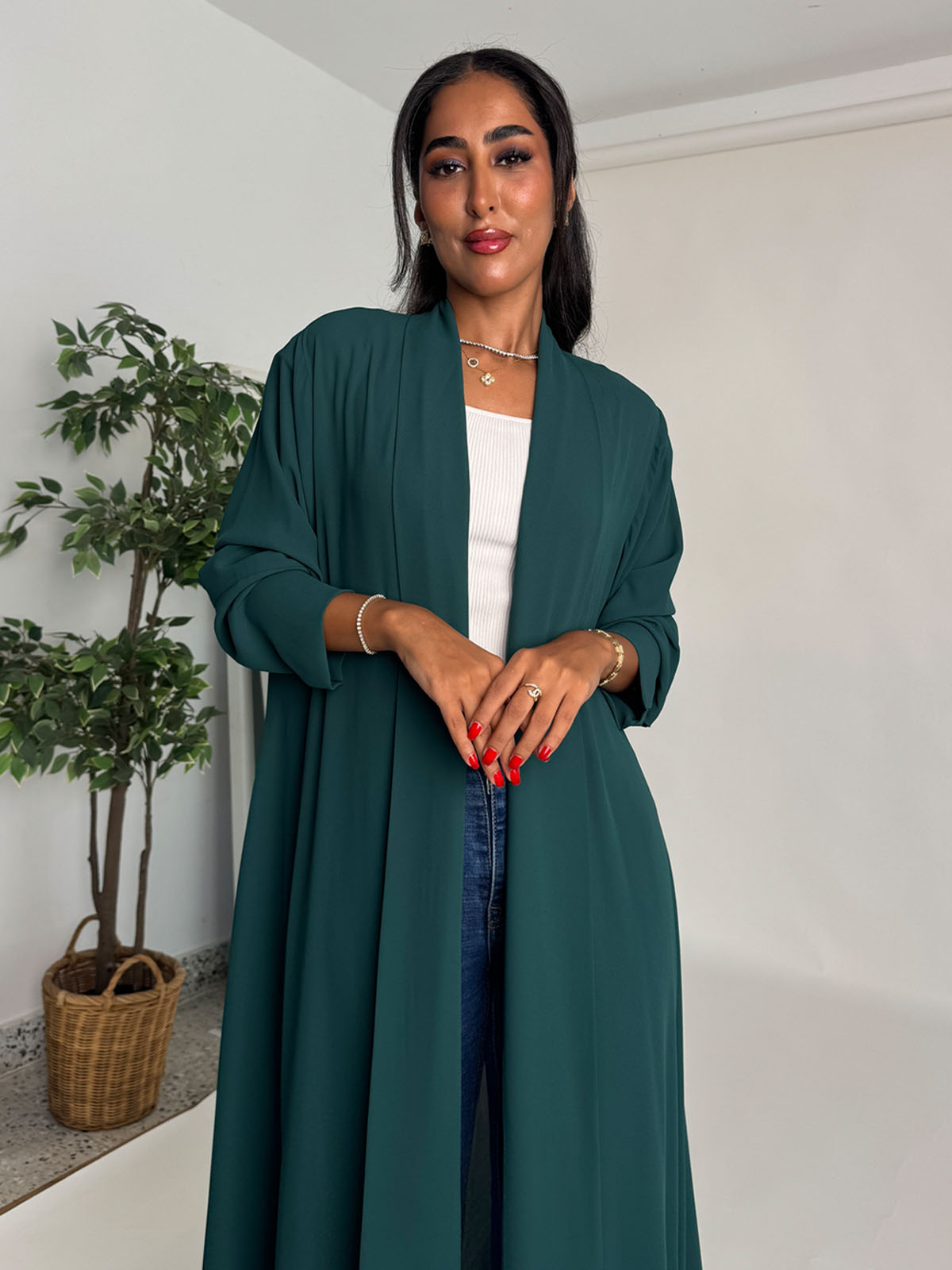 Abaya Outlet Without Tarha AB-OUT059