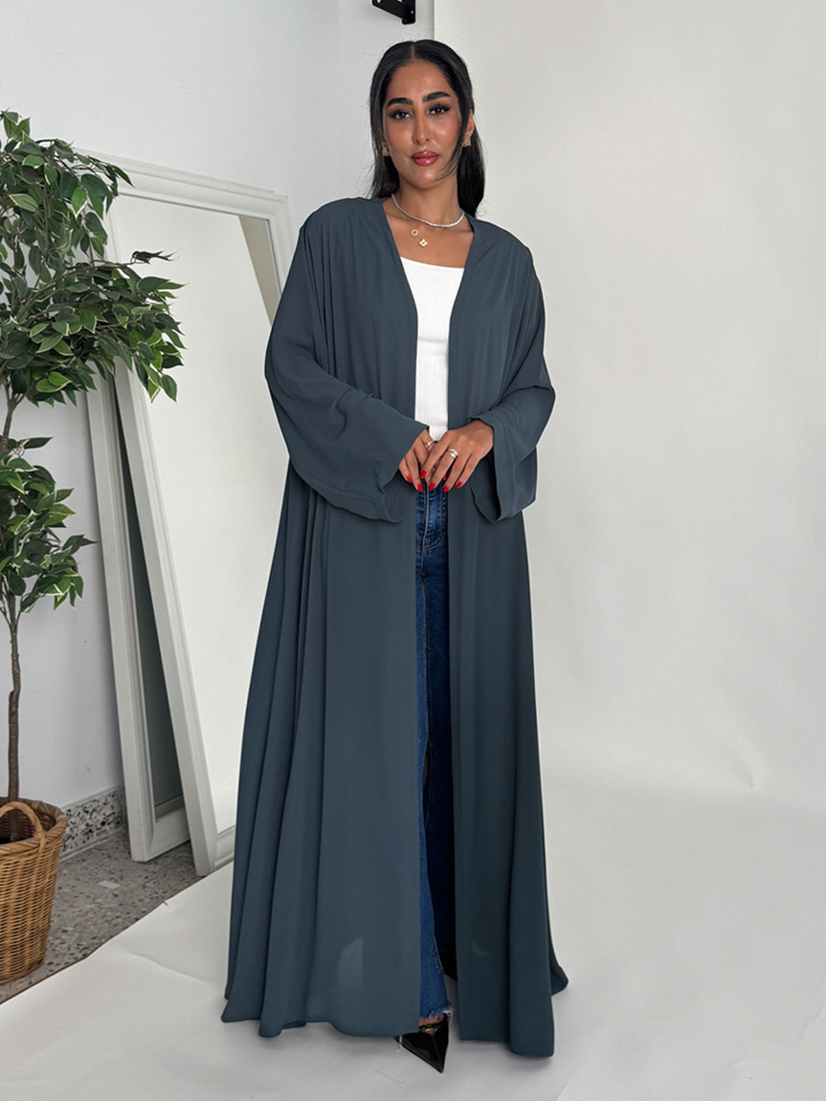 Abaya Outlet Without Tarha AB-OUT060
