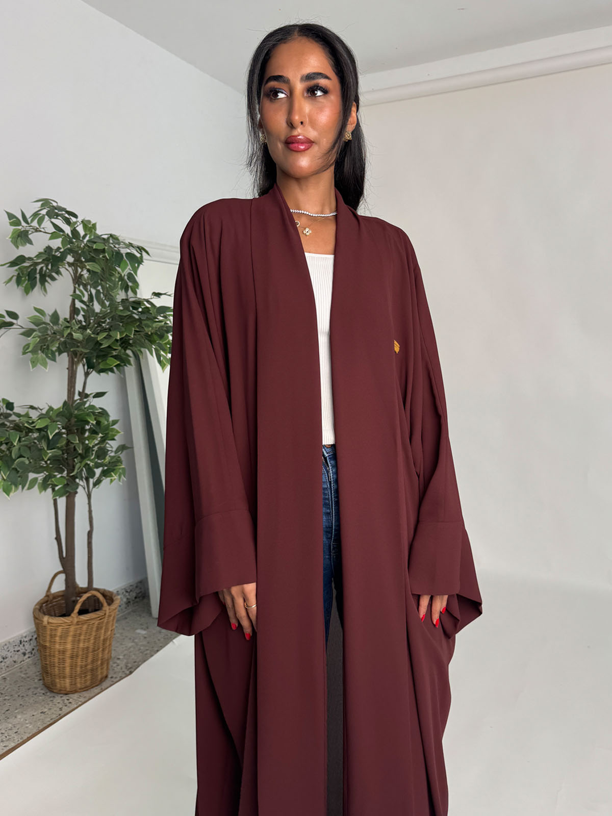 Abaya Outlet Without Tarha AB-OUT061