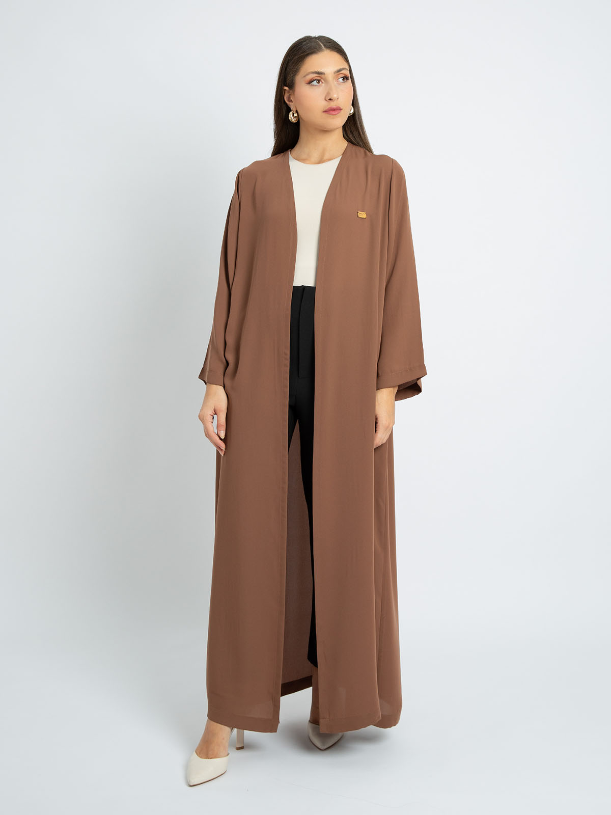 Brown Sugar - Regular-fit Long Abaya