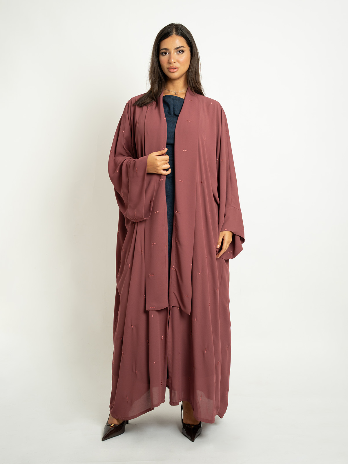 Tuti Diamonds Flowstyle Abaya