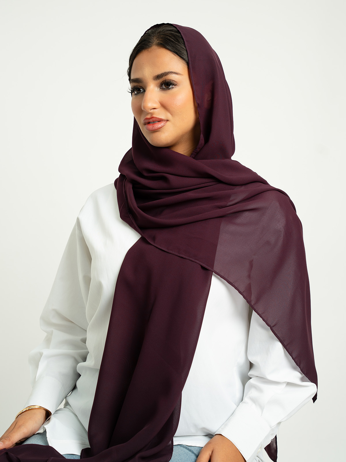 Noble Maroon Plain Laser Tarha