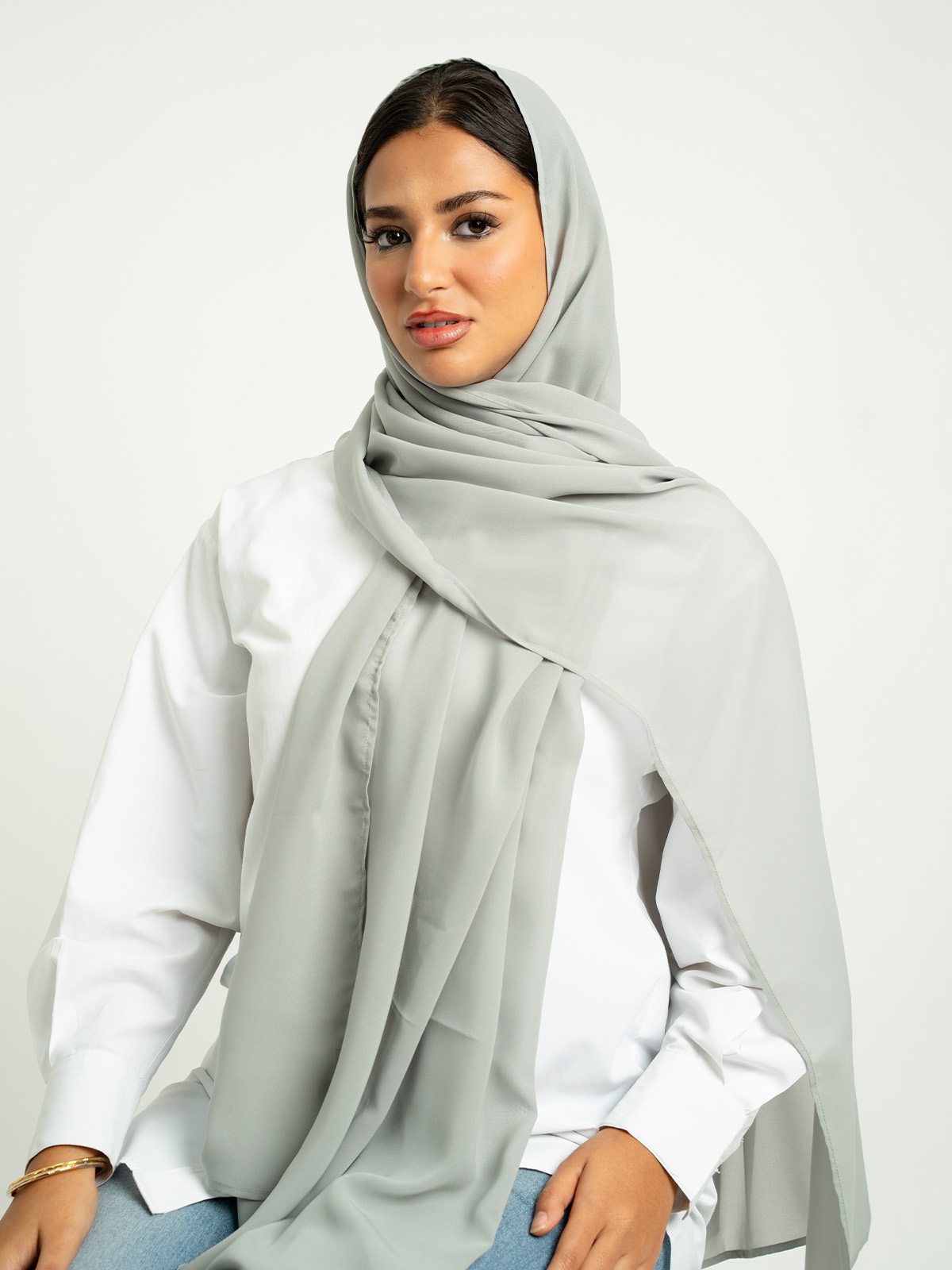 Light Gray Plain Laser Tarha