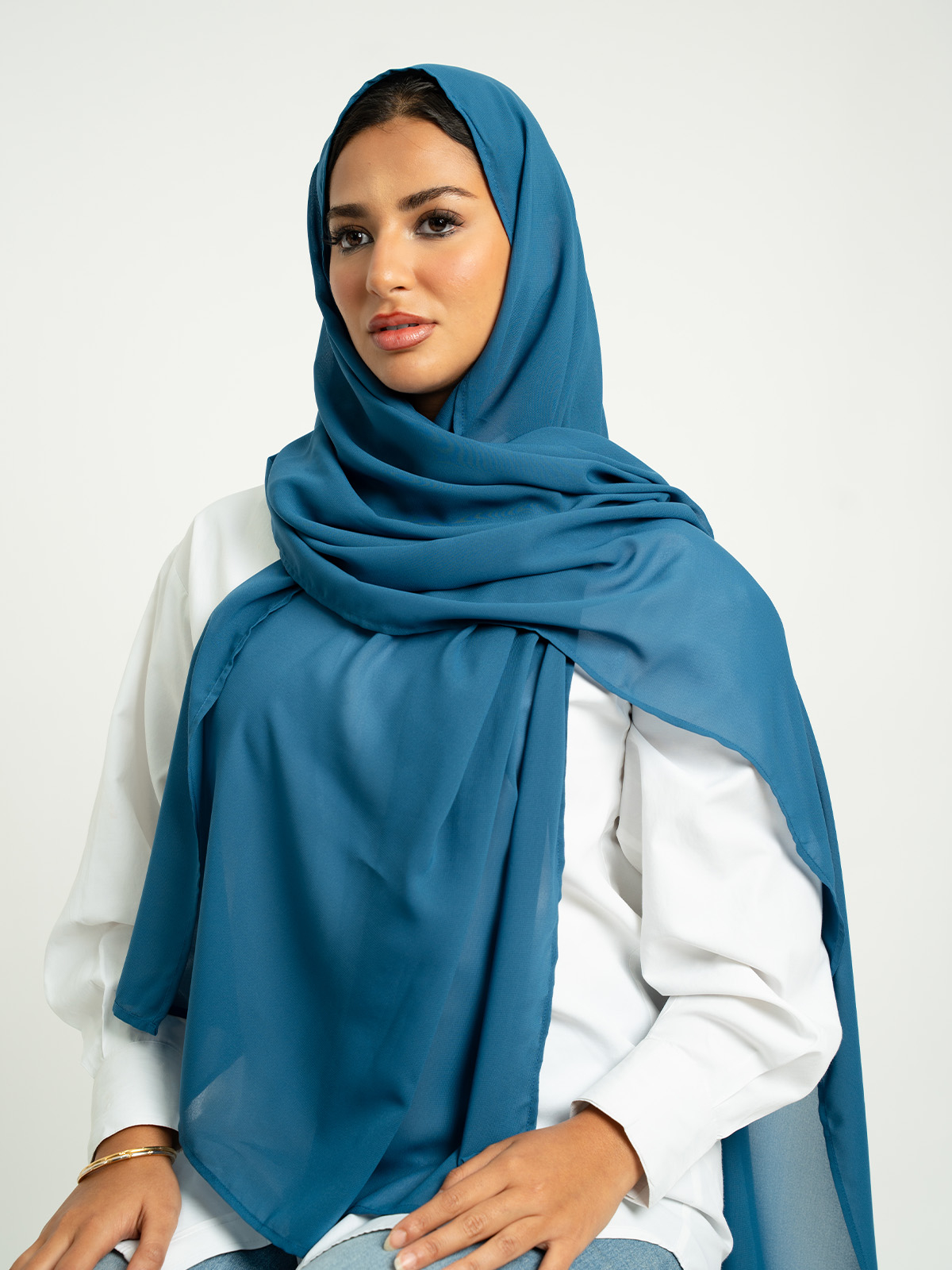 Ocean Blue Plain Laser Tarha